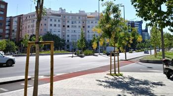 Las obras afectan al tramo entre la calle de Marcenado y Alfonso XIII