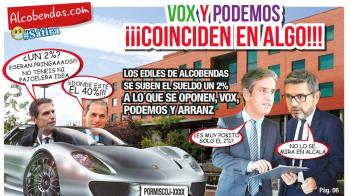 Los ediles de Alcobendas se suben el sueldo un 2%, a lo que se oponen VOX, Podemos y Arranz