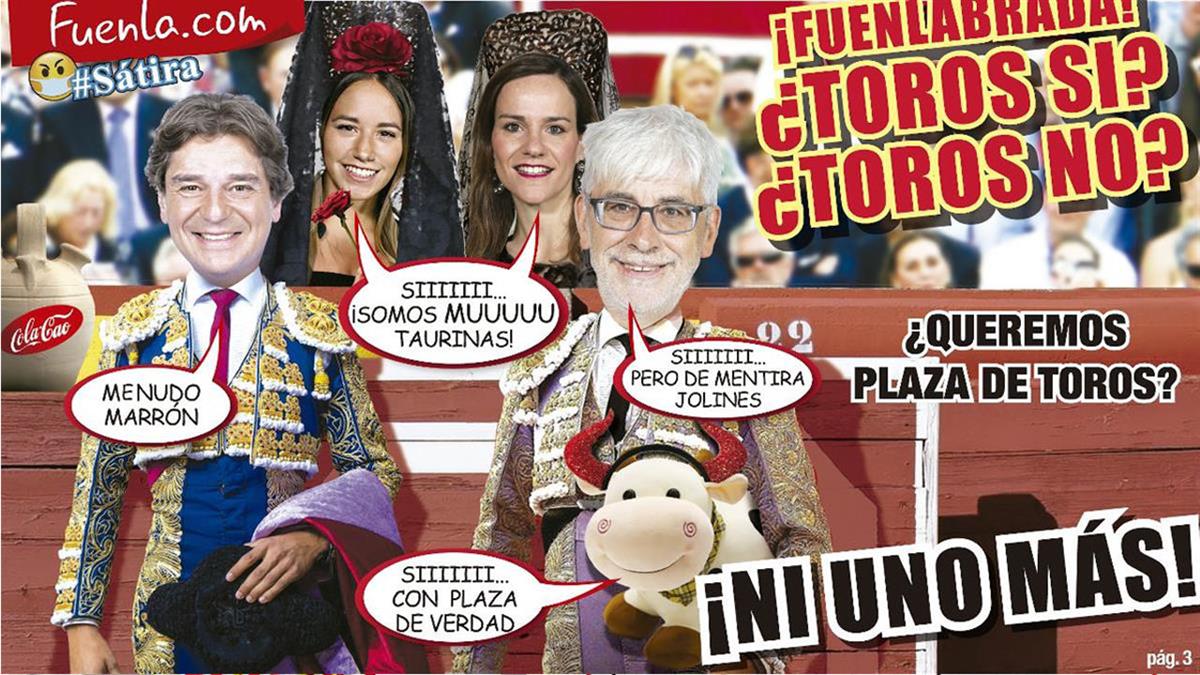 ¡Fuenlabrada! ¿Toros si? ¿Toros no?