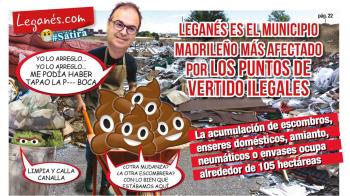 Leganés es el municipio madrileño más afectado por los puntos de vertidos ilegales