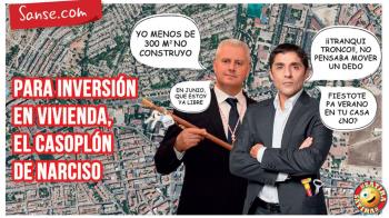 Para inversión en Vivienda, el casoplón de Narciso