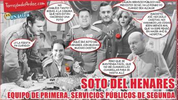 Soto del Henares: equipo de primera, servicios públicos de segunda