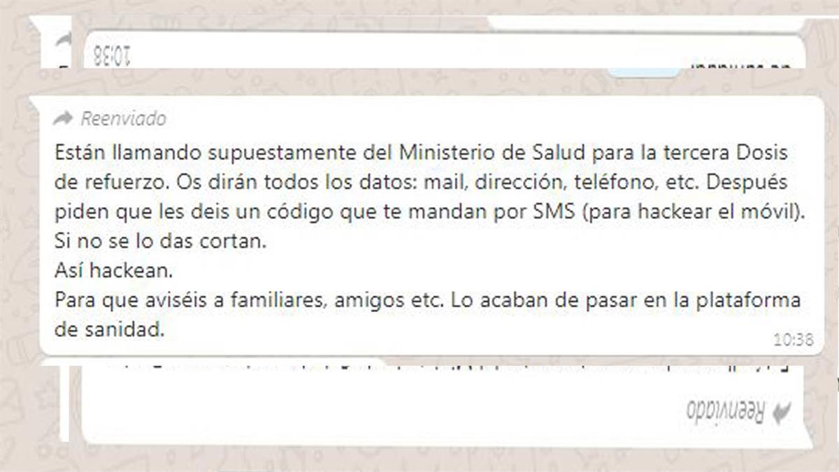 Un mensaje se ha hecho viral en la aplicación whatsapp, todos aseguran haberlo recibido pero nadie sabe si es cierto