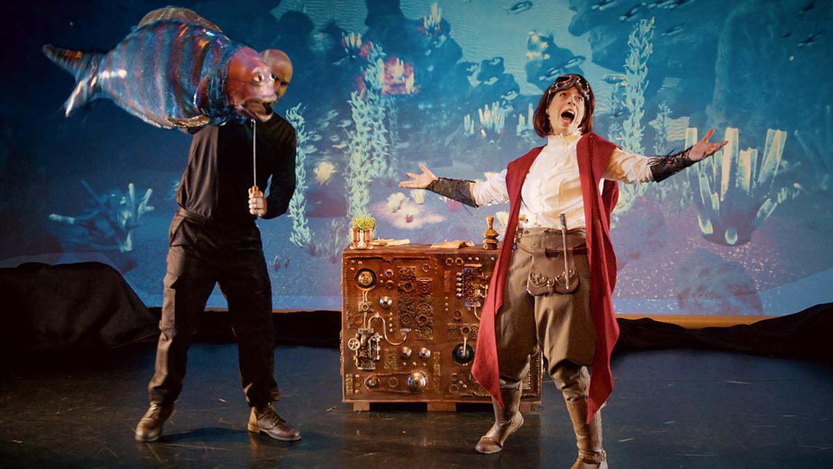 El mago Merlín y su aprendiz Estela llegan a la ciudad