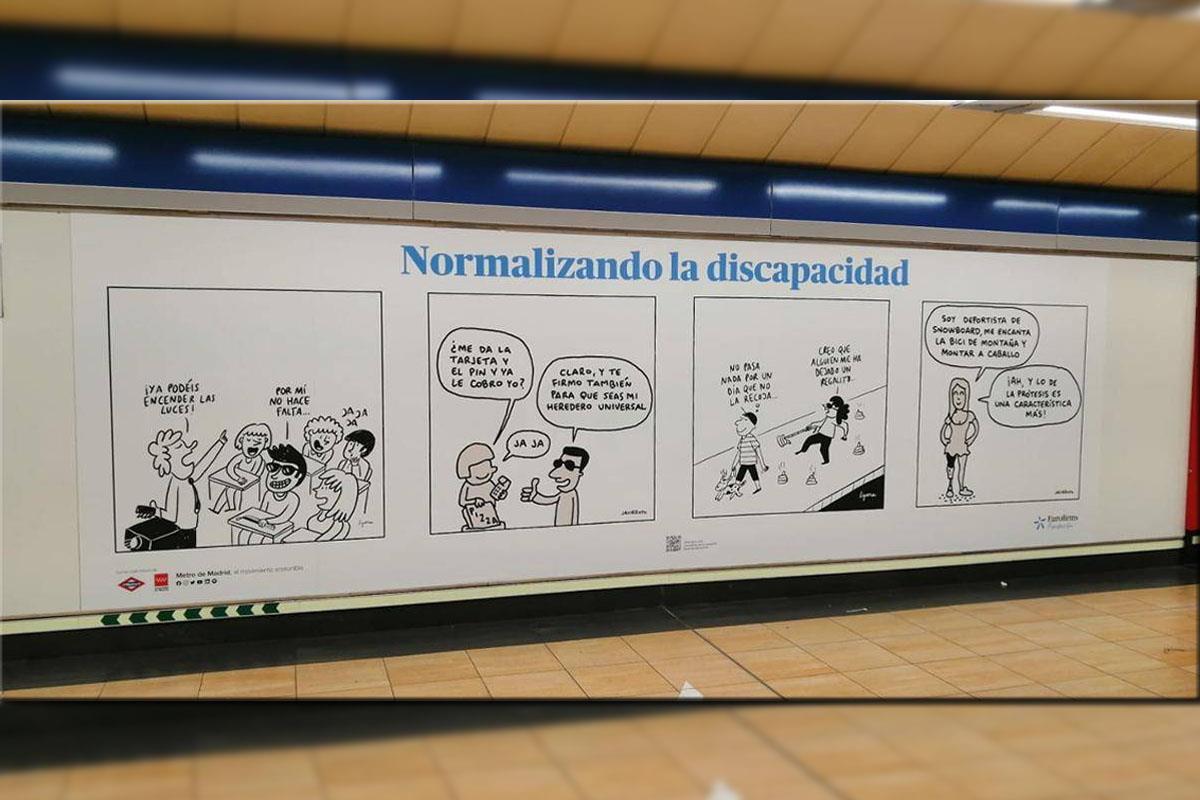 Campaña para sensibilizar frente a la discapacidad