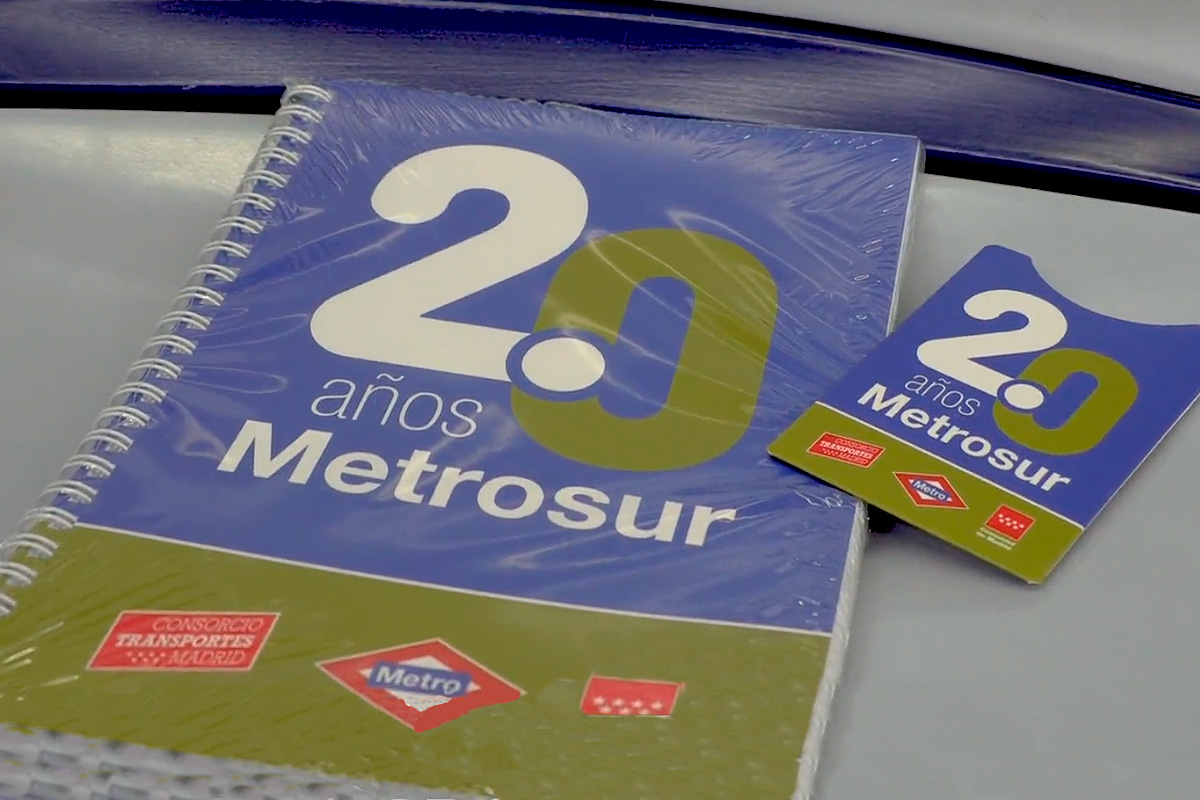 Con motivo del 20 aniversario de la Línea 12
