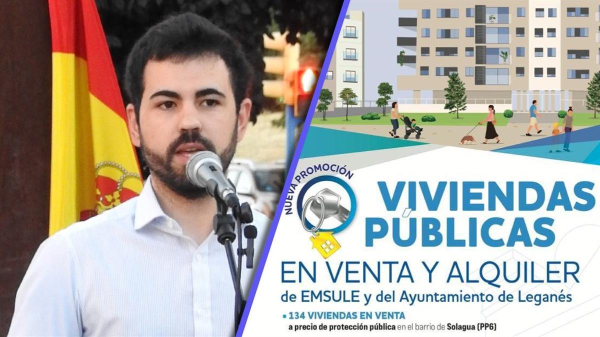 El secretario general del PSOE de Leganés reconoce ser propietario de una de las viviendas sorteadas por la empresa municipal