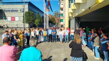 Pidió que el minuto de silencio por el ataque de Hamas incluyera a los civiles palestinos muertos