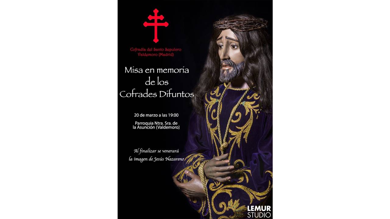 Misa en memoria de los cofrades difuntos organizada por la Cofradía del ...