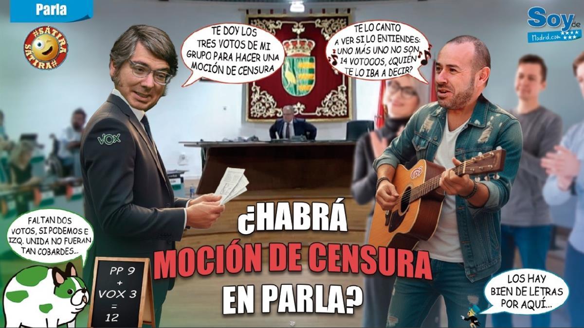 El portavoz de Vox, Juan Marcos Manrique, insiste en recordar que pone sus votos a disposición del Partido Popular