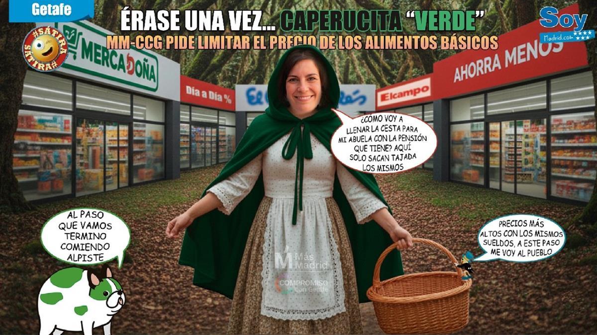 Más Madrid-CCG pide limitar el precio para hacer frente al encarecimiento de los alimentos