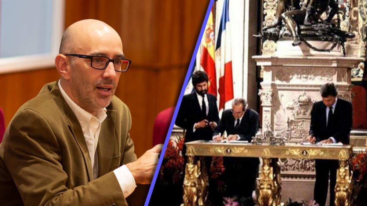 El portavoz socialista, Helio Cobaleda, destaca la huella europea en la transformación de Pozuelo 