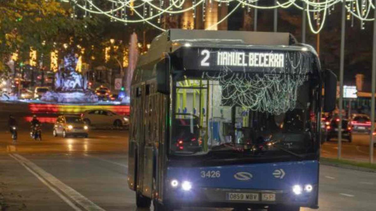 Del 22 de diciembre al 5 de enero, 20 líneas diurnas reforzarán su servicio en días laborables