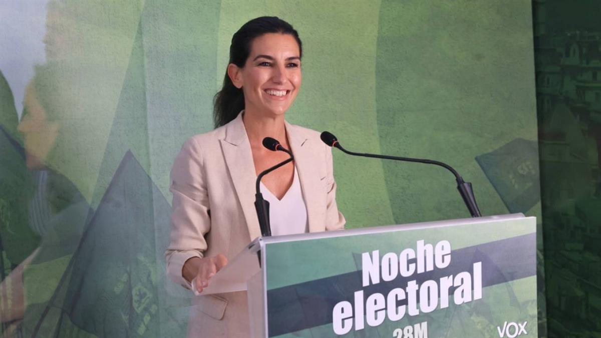 La candidata de VOX asegura que "hemos sacado a Podemos de la Asamblea"