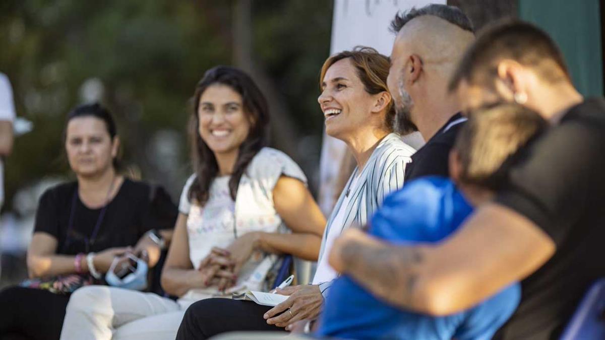 La portavoz de Más Madrid en la Asamblea de Madrid ha realizado un encuentro con los vecinos 