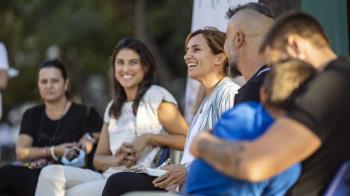 La portavoz de Más Madrid en la Asamblea de Madrid ha realizado un encuentro con los vecinos 