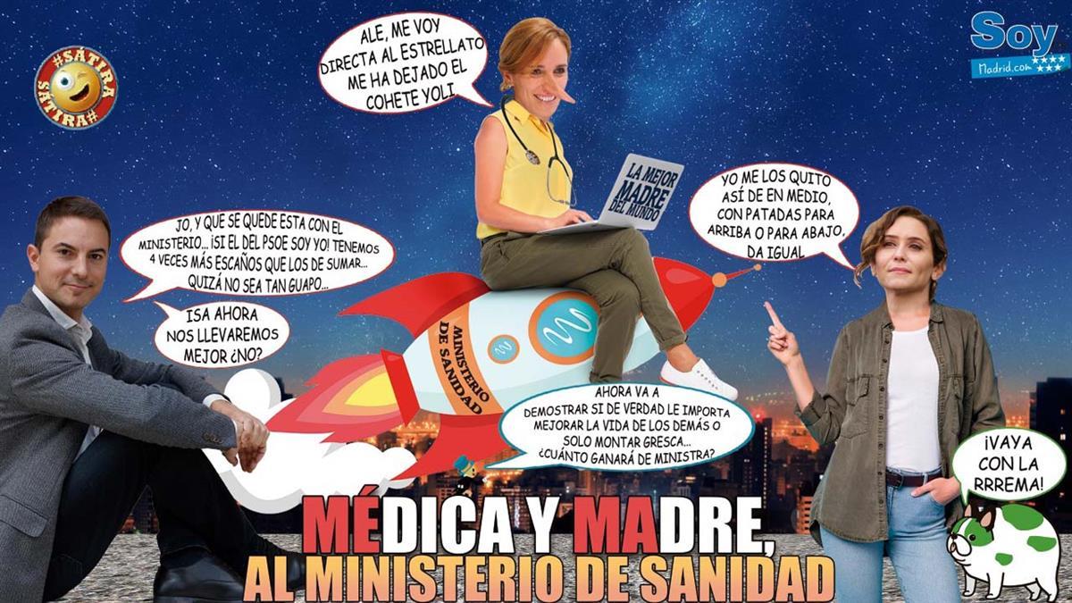 La líder de Más Madrid asumirá la cartera como parte de la cuota de Sumar en el gobierno de Sánchez