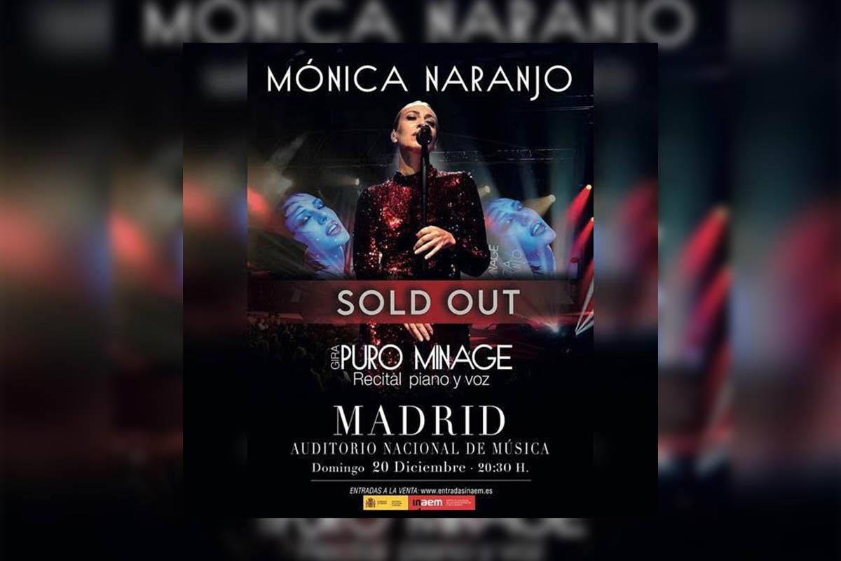 La cantante regresa al escenario con la gira ‘Puro Minage’