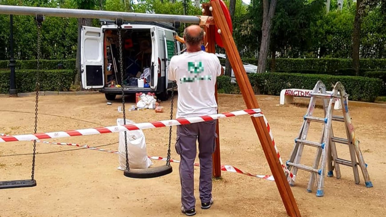 El objetivo es mejorar y embellecer el entorno lo mejor posible y así poder disfrutar de todas las áreas infantiles 