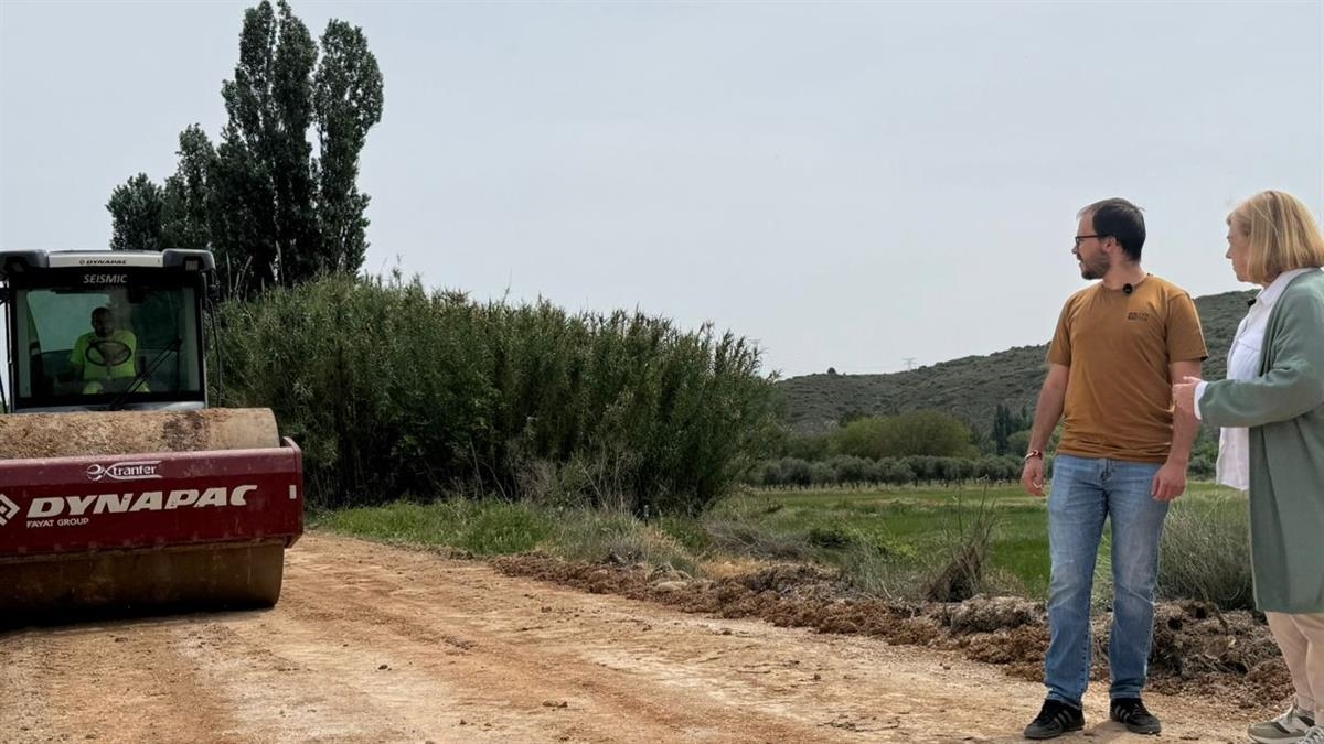 El Ayuntamiento inicia el arreglo de todos los caminos de la Vega del Tajuña en una actuación sin precedentes