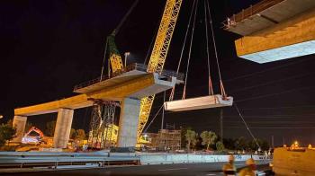 El regidor denuncia que el Ministerio de Transportes haya comenzado unas obras en el puente de la M-40 sin avisar al Ayuntamiento 