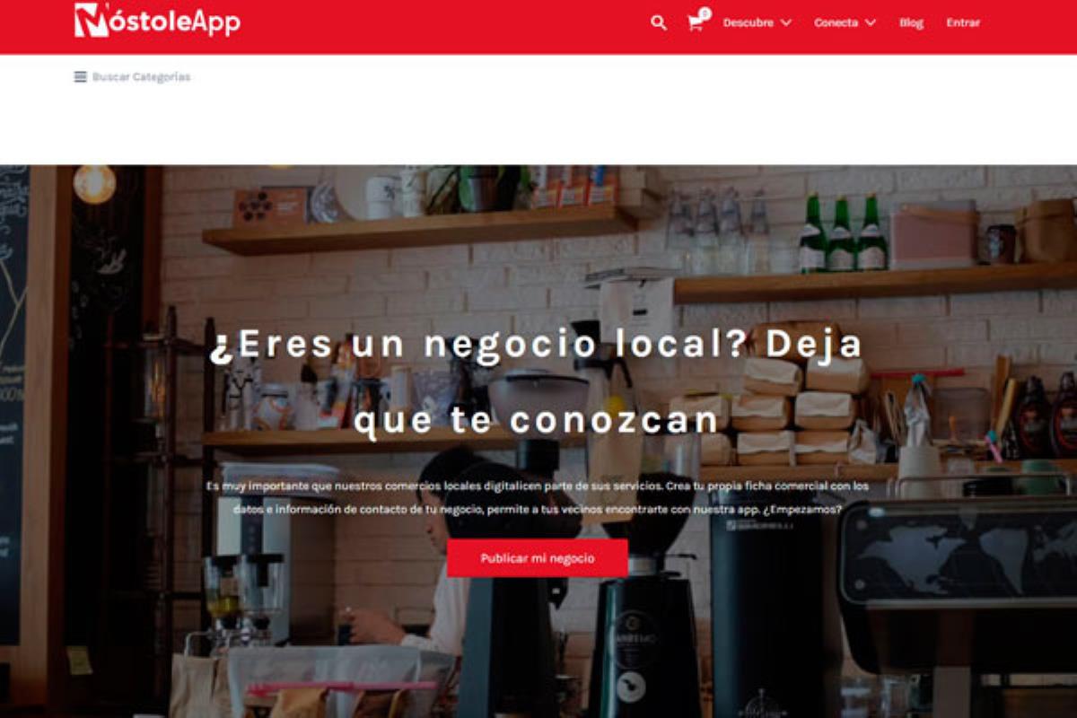 Móstoles Desarrollo en colaboración con asociaciones, empresas y hosteleros ha desarrollado ha desarrollado esta herramienta digital