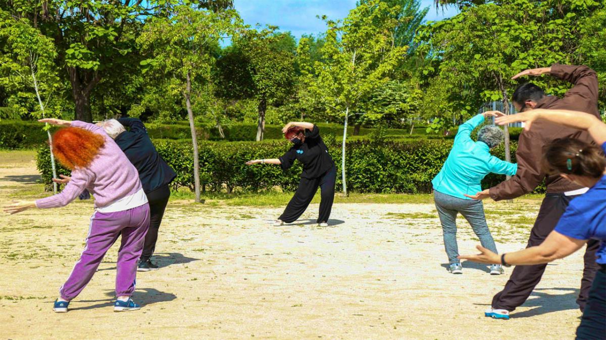Estas actividades se están haciendo al aire libre con aforo limitado a 10 personas