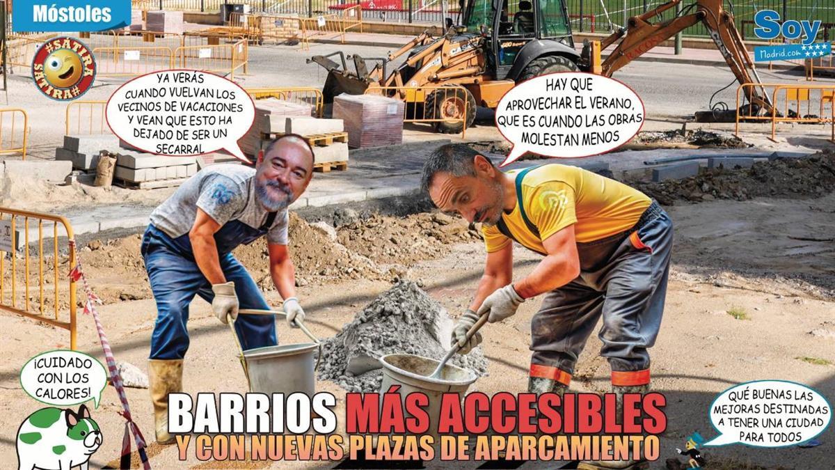 Se están realizando diversas actuaciones en varias zonas de la ciudad