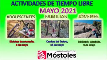 El Ayuntamiento ha ampliado su oferta de actividades para mayo según las distintas edades y tendrán un precio máximo de 15€