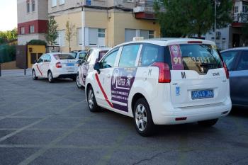 La desinfección se ha llevado a cabo en vehículos del sector del taxi 