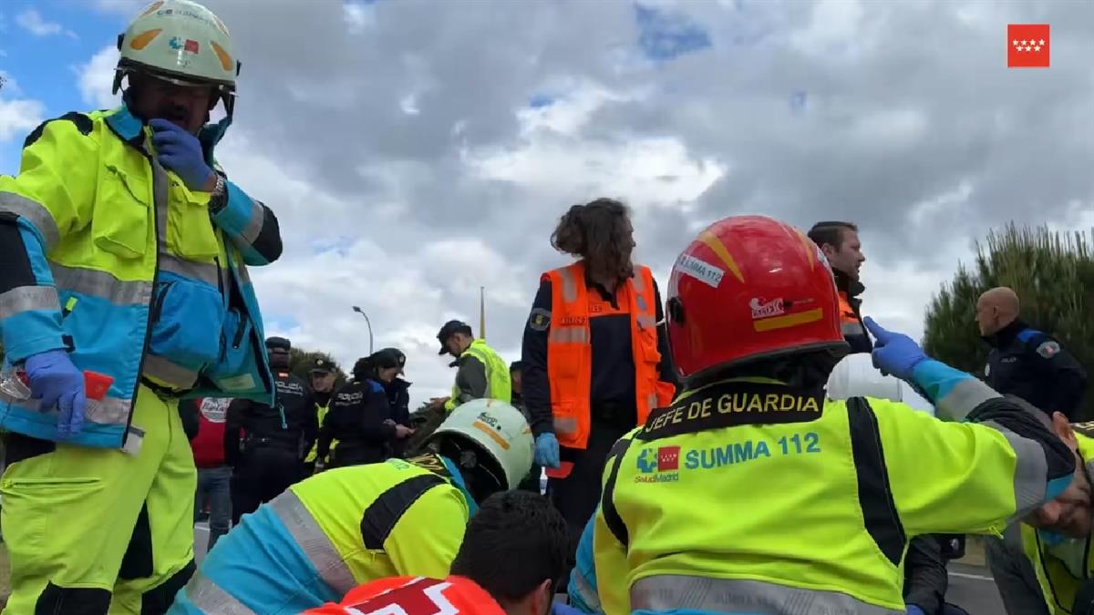 Los sucesos han ocurrido en el km 6 a la altura de Boadilla del Monte 