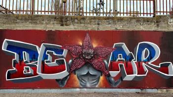 Jóvenes mejoreños han realizado una pintura en el marco del proyecto 