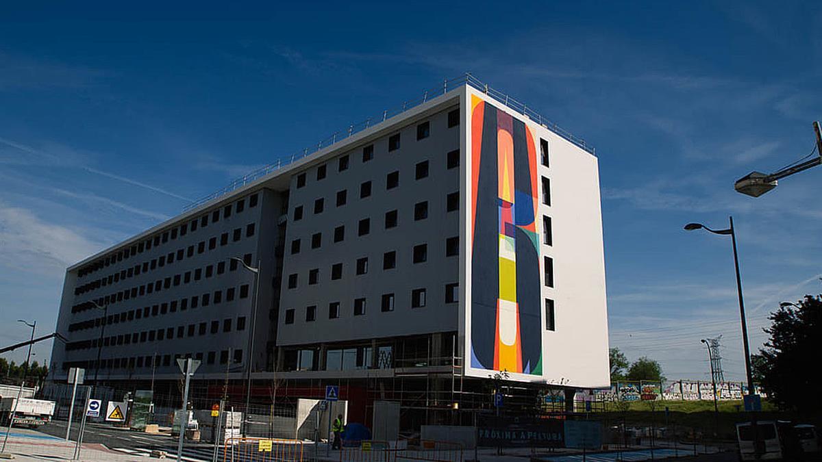 Livensa Living apuesta una vez más por el arte urbano en el nuevo edificio de la localidad 