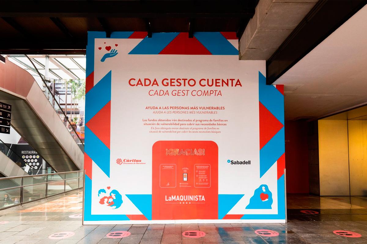 Parquesur y La Vaguada permiten realizar donaciones directas a Cáritas