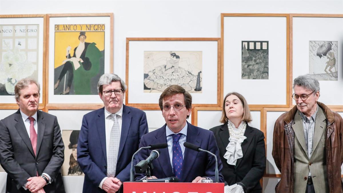 El alcalde ha asegurado que “hoy es un día de gran alegría para Madrid y para poder seguir considerándonos una de las grandes capitales en el ámbito de la cultura”
