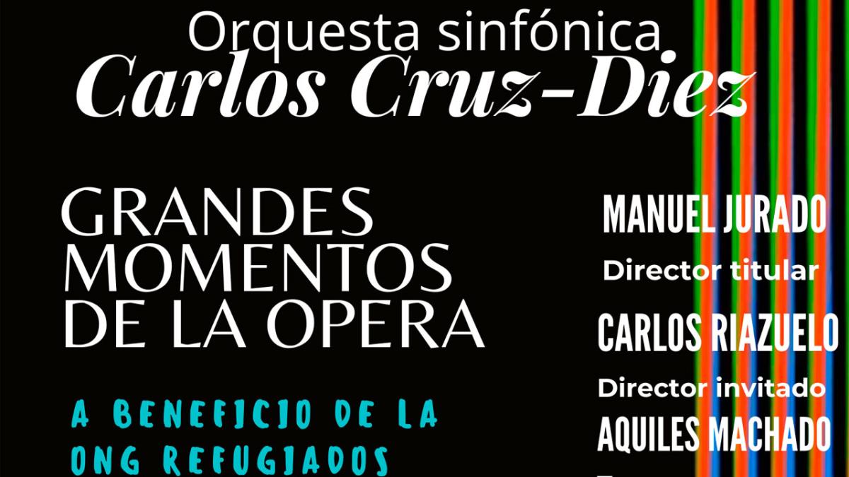 Bajo el nombre de 'Grandes momentos de la ópera', la cita será el próximo 16 de abril