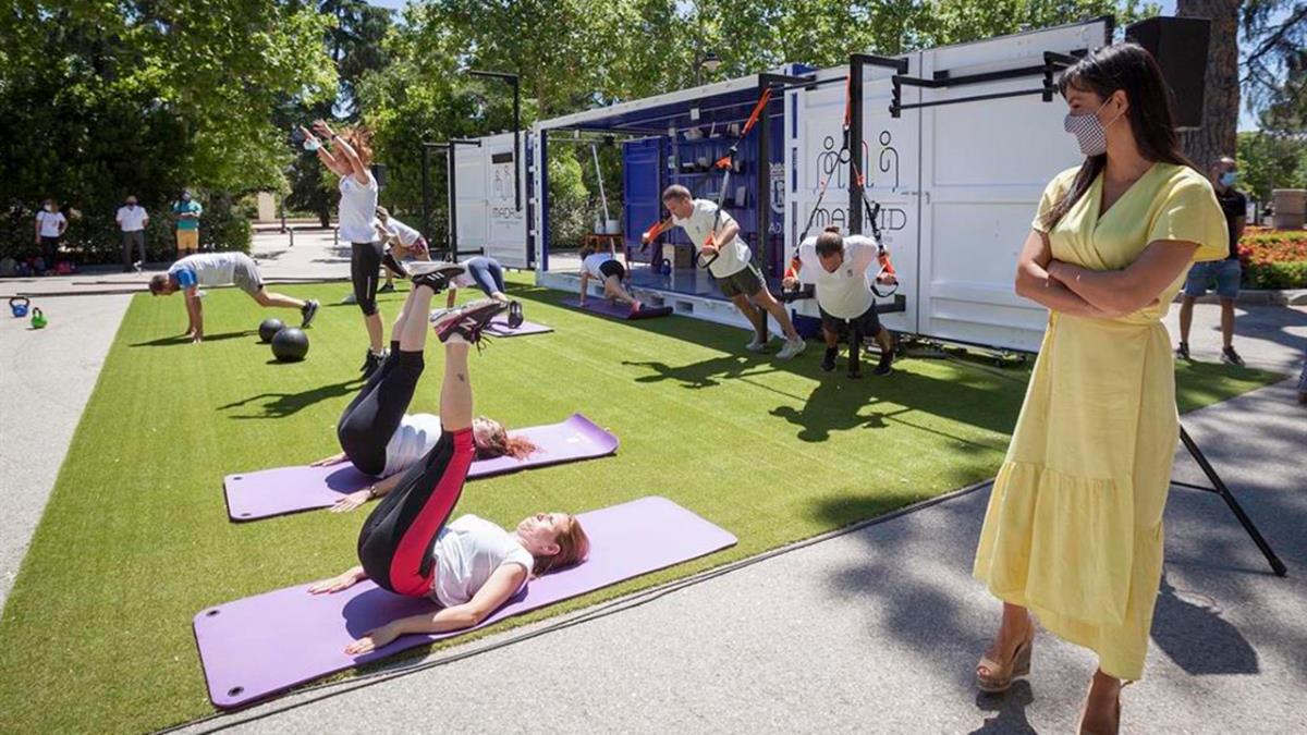 El Cubo Gym es un nuevo proyecto deportivo municipal que han creado para fomentar y acercar la actividad
