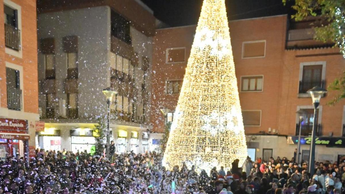 La ciudad se ha iluminado con casi 1,8 millones de luces LED