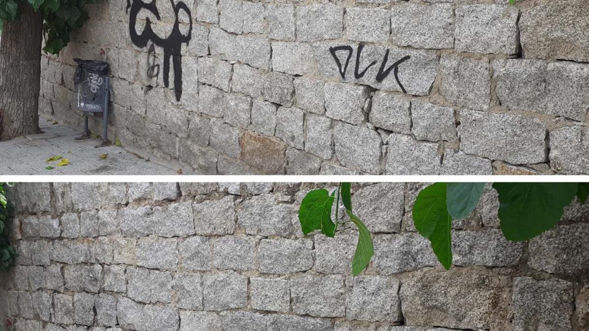 El Gobierno quiere eliminar las pintadas de las fachadas