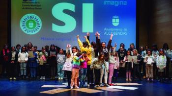 Los niños, niñas y adolescentes de Alcobendas han compuesto su propio himno