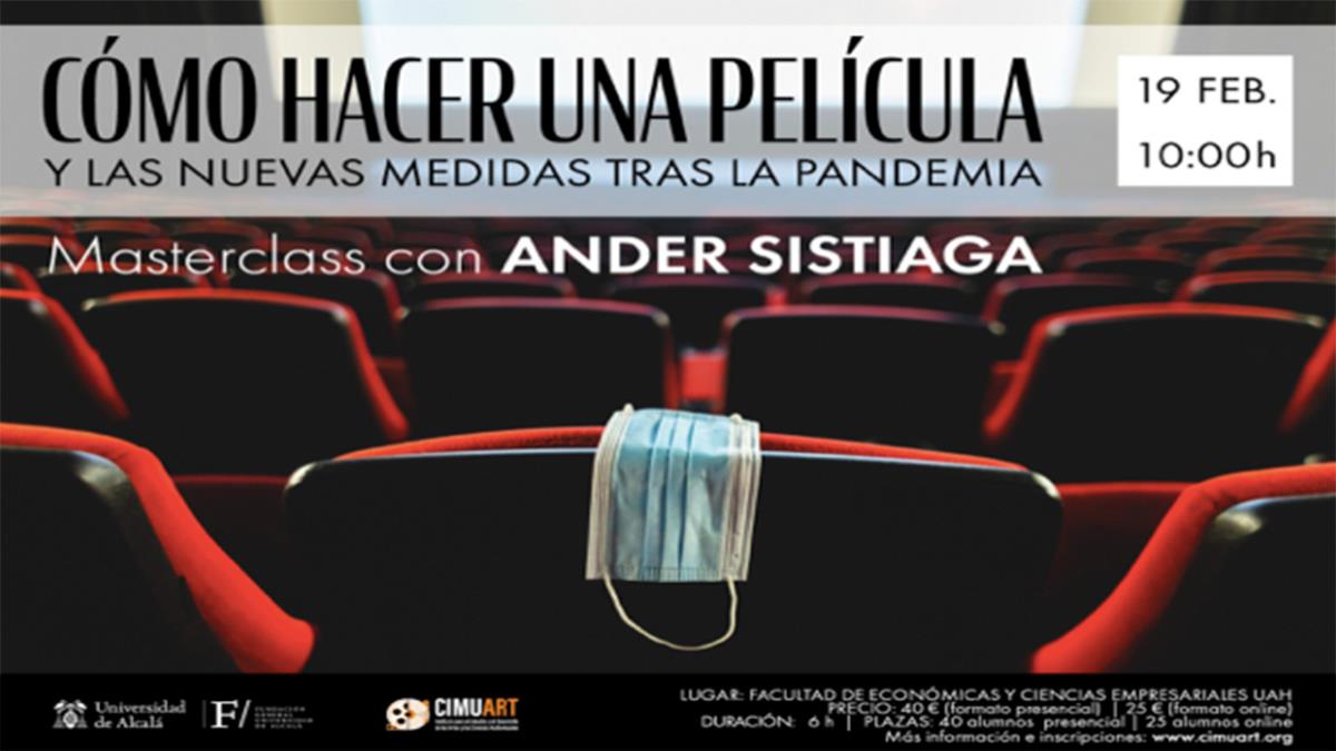 CIMUART presenta el curso 'Cómo se hace una película y las nuevas medidas tras la pandemia'