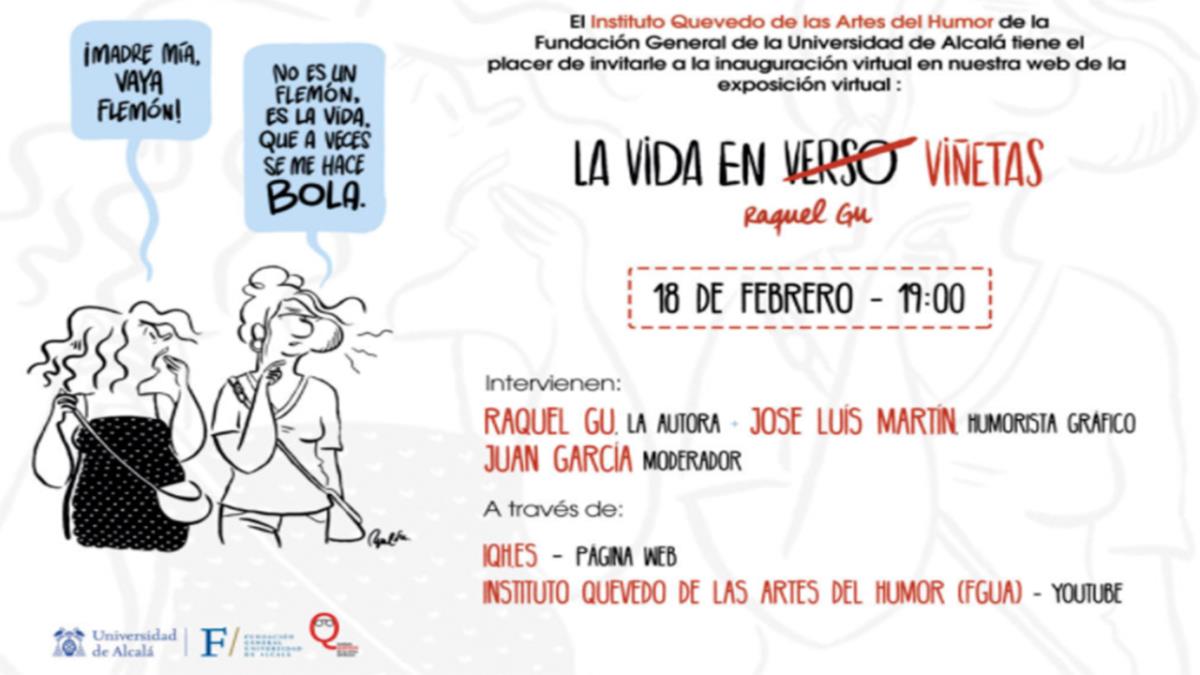 El IQH presenta la exposición 'La vida en viñetas' de Raquel Gu