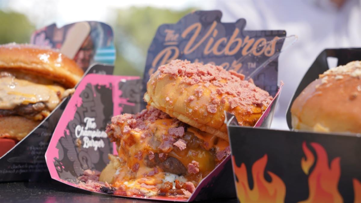 The Champions Burger continúa hasta el domingo ofreciendo las mejores hamburguesas en el Recinto Ferial