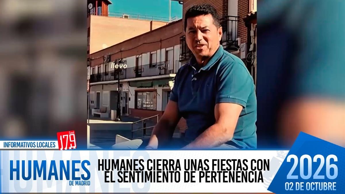 El alcalde, Óscar Lalanne, asegura que Humanes no solo es un lugar donde vivir, es un lugar al que pertenecer”