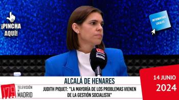 La alcaldesa, Judith Piquet, ha visitado nuestros estudios para hacer balance de la legislatura