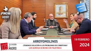 Luis Quiroga se ha reunido con representantes de Telefónica para tratar de alcanzar una solución