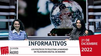 ¡Llegó la Navidad! Los políticos felicitan las fiestas en Televisión Digital de Madrid