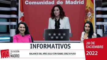 La presidenta de la Comunidad de Madrid también ha hecho balance del 2022