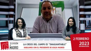 Nos lo cuenta el presidente de Asaja Madrid, pero también hablamos de Juegos Olímpicos o el soterramiento de la A-5
