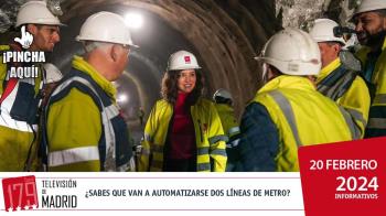 La automatización de Metro y el incendio en la residencia de Aravaca marcan la jornada